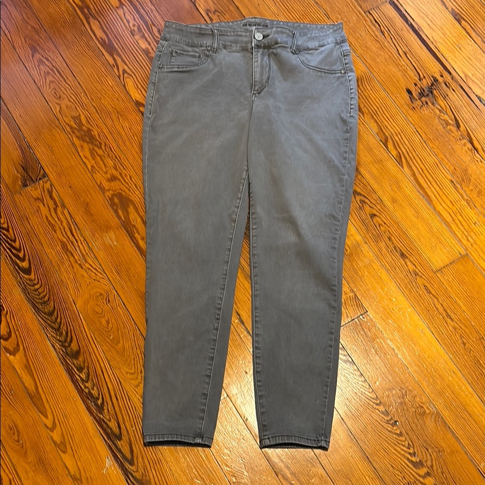 Slim Fit Gray Jeans